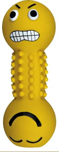 Lodër për qen Trixie Dumbbell, latex, 19 cm, shumëngjyrëshe