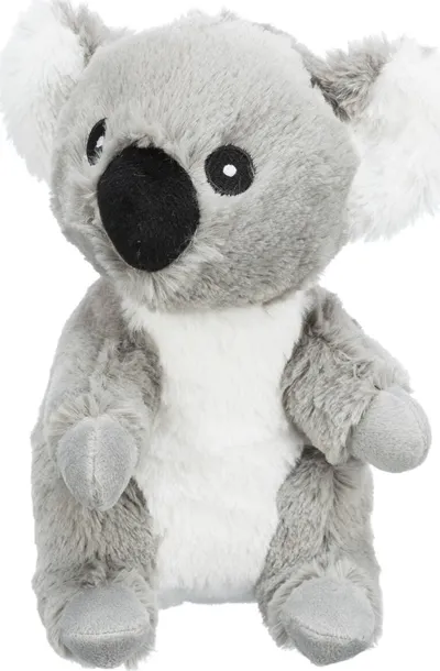 Lodër pelushi për qen Trixie Koala Elly, me fishkëllimë, gri - 1