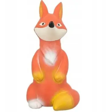 Lodër për qen Trixie Fox, formë dhelpre, teksturë e butë, shumëngjyrëshe