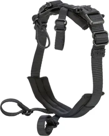 Rrip shtesë për shalë qeni Trixie Panic Adapter Stay S M, 38 57cm, najlon, i zi
