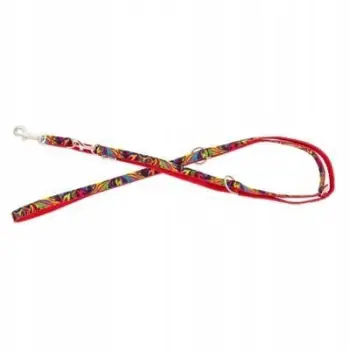 Litar qeni Barry King Picasso, 25mm, 2.2m, i kuq
