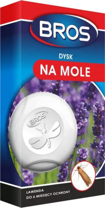 Disk mbrojtës kundër molës BROS Lavender, aromë livande, deri në 6 muaj