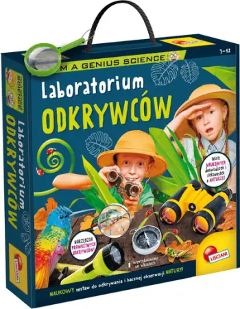Set lojërash Lisciani Im a Genius Explorers Laboratory, edukativ, mbi 7 vjeç
