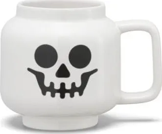 Filxhan keramik LEGO Large Skeleton, 350ml, i bardhë - 1