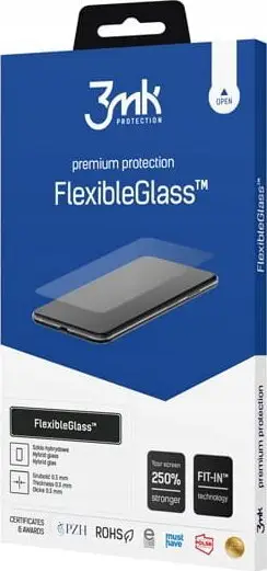 Mbrojtës ekrani 3mk FlexibleGlass, xham hibrid, transparant