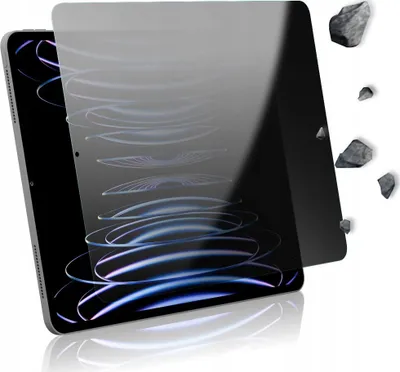 Xham mbrojtës tableti GrizzGlass SecretGlass Easy, privatësi, për Samsung Galaxy Tab S9 Ultra S10 Ultra, transparent - 2