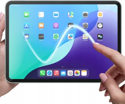 Xham mbrojtës tableti GrizzGlass SecretGlass Easy, privatësi, për Samsung Galaxy Tab S9 Ultra S10 Ultra, transparent - 4