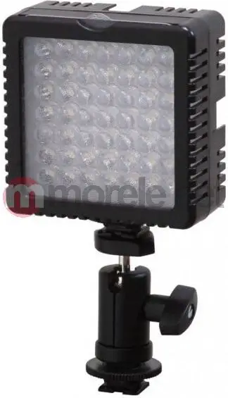 Dritë video Reflecta RPL 49, kompakte, ndriçim i qëndrueshëm, e zezë