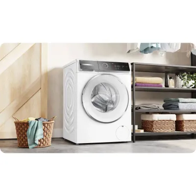 Lavatriçe Bosch WGB256A2PL, 10kg, klasa A, e bardhë - 3