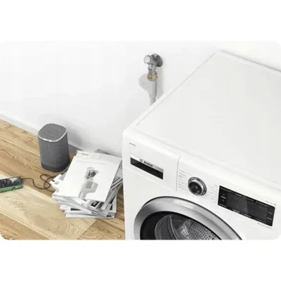Lavatriçe Bosch WGB256A2PL, 10kg, klasa A, e bardhë - 8