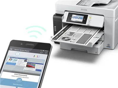 Printer multifunksional Epson EcoTank M15180, 3 në 1, A3, WiFi, i bardhë - 4