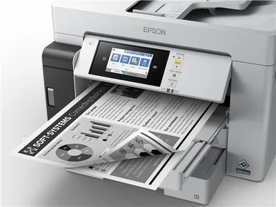 Printer multifunksional Epson EcoTank M15180, 3 në 1, A3, WiFi, i bardhë - 6