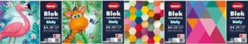 Bllok vizatimi Rexus Blok rysunkowy, A4, 20 fletë, i bardhë