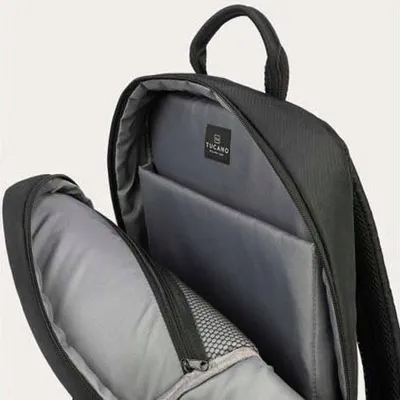 Çantë shpine për laptop Tucano BKBTK2, 16", material i ricikluar, e zezë - 5
