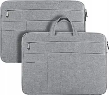 Çantë laptopi Dux Ducis LBTC, 15.5-16", poliester, gri e çelët