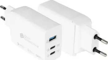 Karikues murit Alcasa PCA-W007W, 2x USB Type C, karikim i shpejtë, i bardhë