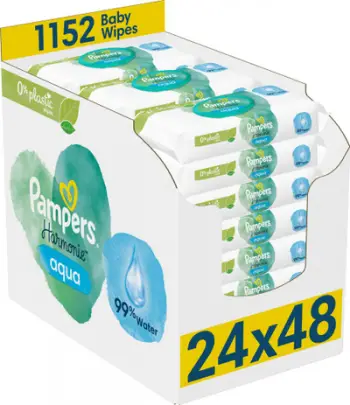 Peceta të lagura Pampers Harmonie Aqua 24x48 copë