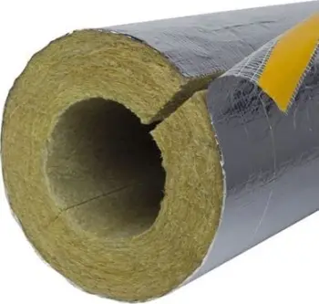 Izolues tubash Thermaflex Therma Wool 20x18mm, 1m, lesh guri, fletë alumini, argjend