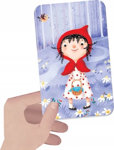 Lojë edukative Headu Invent Fairy Tales, për 2-5 vjeç, 25 karta, shumëngjyrëshe - 2