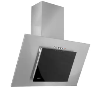 Aspirator kuzhine Akpo WK-4 Nero Eco 60, 60cm, inox me xham, gri e zezë