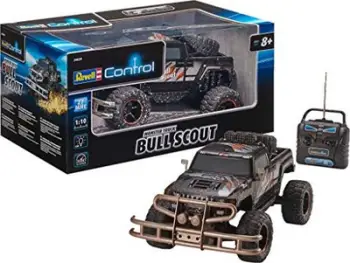 Makina RC Revell Bull Scout 24629, 1:10, 27 MHz, LED, shumëngjyrëshe