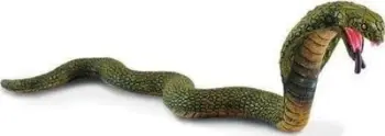 Figurinë kafshe Collecta King Cobra, lodër koleksionuese, ngjyrë shumëngjyrëshe