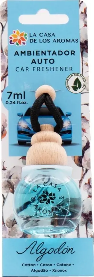 Aromatizues veture La Casa de los Aromas Car Freshener, Cotton, 7ml