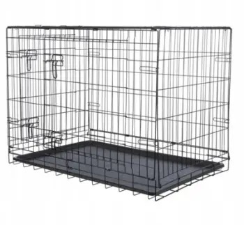 Kafaz për qen Trixie Home Kennel, metal, i zi