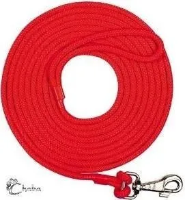 Litar trajnimi për qen Chaba, 10mm, 15m, i kuq - 1