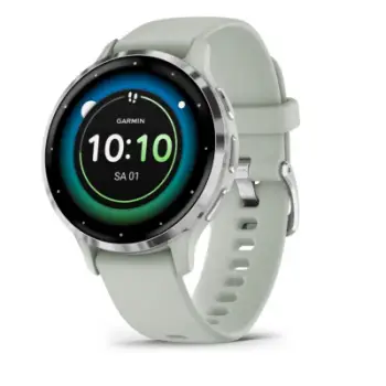 Ora inteligjente Garmin Venu 3S 41mm, AMOLED, GPS, argjend