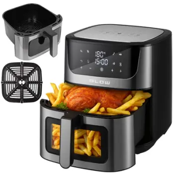 Fritezë me ajër BLOW, 8L, 2500W, e zezë
