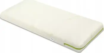 Dyshek fëmijësh Aloe Vera Buckwheat Foam Coconut, 90x40 cm, 8 cm trashësi, i bardhë