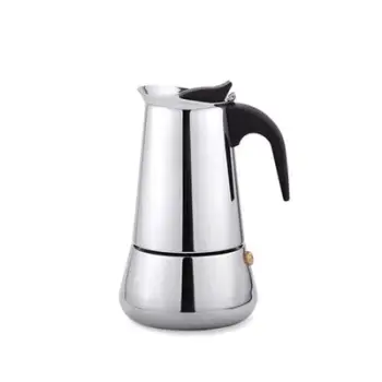Xhezve moka Maestro MR-1660-9, 450ml, çelik inox, e zezë