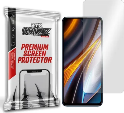 Mbrojtëse ekrani GrizzGlass Hydrogel Film, për Xiaomi POCO X4 GT, transparente - 1
