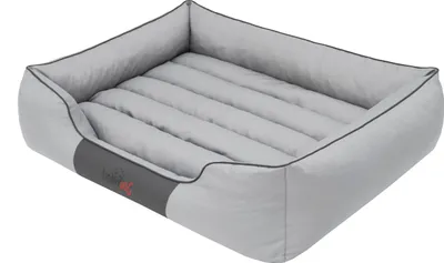 Shtrat për kafshë Hobbydog Bed Comfort, madhësia XXXL, material OXFORD, gri hiri - 2