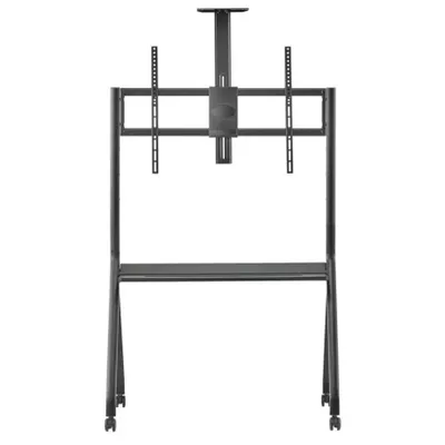 Qëndrim mobil për TV Art Mobile Stand, 55-100", 120kg, i zi - 2