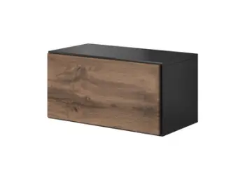 Dollap Cama Meble ROCO RO3, 75x37x39cm, sistem PUSH CLICK, anthracite dhe lisi Wotan