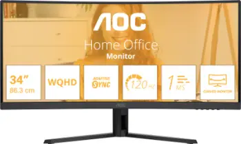 Monitor AOC CU34B3E, 34", WQHD 120Hz, i zi