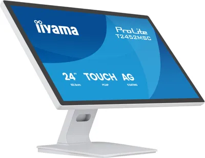 Monitor iiyama ProLite T2452MSC-W2AG, 23.8", touchscreen, i bardhë - 1