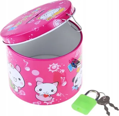 Kuti kursimi Happy Smile ZA4714, metal, me dry, rozë - 3