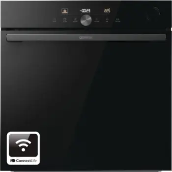 Furra inkaso Gorenje BPSA6747DGWI, pirolizë, me avull, e bardhë