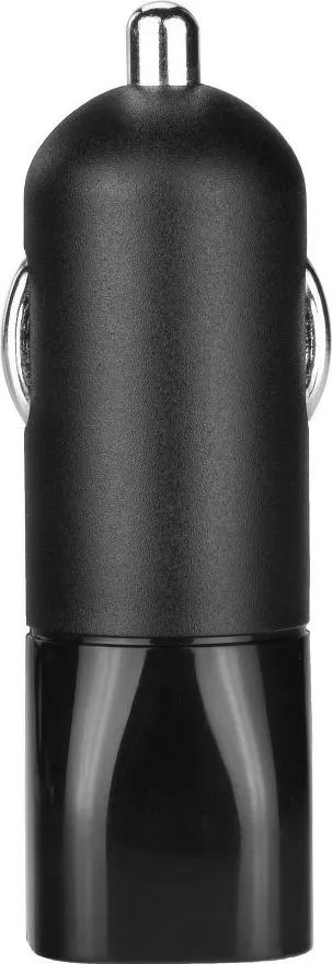 Karikues për makinë Blue Star, 1x USB A, 2A, i zi - 1
