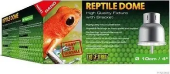 Llambadar terrariumi Exo Terra Nano Reptile Dome, 40W, me kllapë mbajtëse, i zi