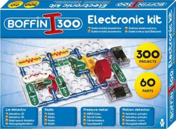 Set elektronik edukativ Boffin I 300, 300 projekte, 60 elemente, shumëngjyrësh