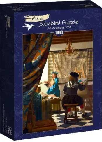 Puzzle Bluebird Vermeer Allegory of Painting, 1000 pjesë