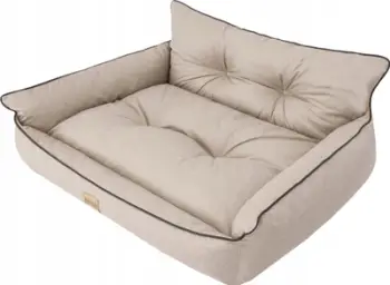 Shtrat për qen Quilted Waterproof Sofa Bed XXL, 106x80 cm, i papërshkueshëm nga uji, gri