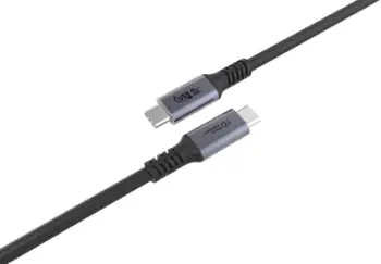 Kabllo USB C në USB C Microconnect, 0.25m, e bardhë