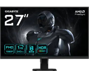 Monitor gaming Gigabyte GS27F2, 27", FHD 240Hz, 1ms, i zi