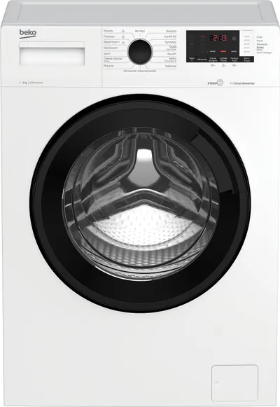 Mašinë larëse Beko WUV 9612WPBSE, 9kg, 1200rpm, e bardhë - 1