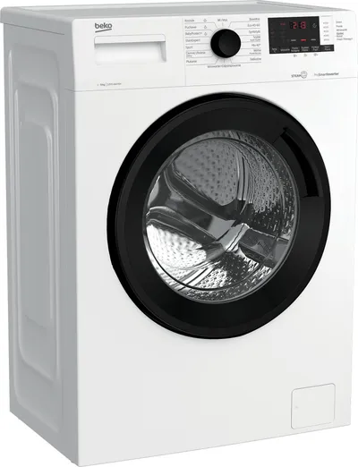 Mašinë larëse Beko WUV 9612WPBSE, 9kg, 1200rpm, e bardhë - 2
